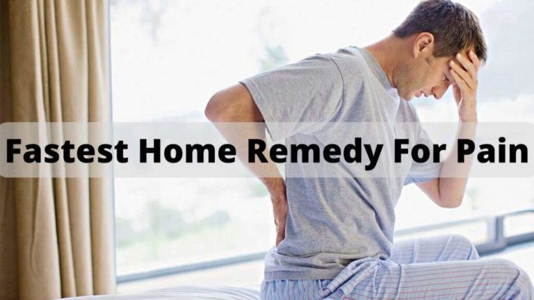 Fastest Home Remedy For Pain- Treatment Without Medicine!