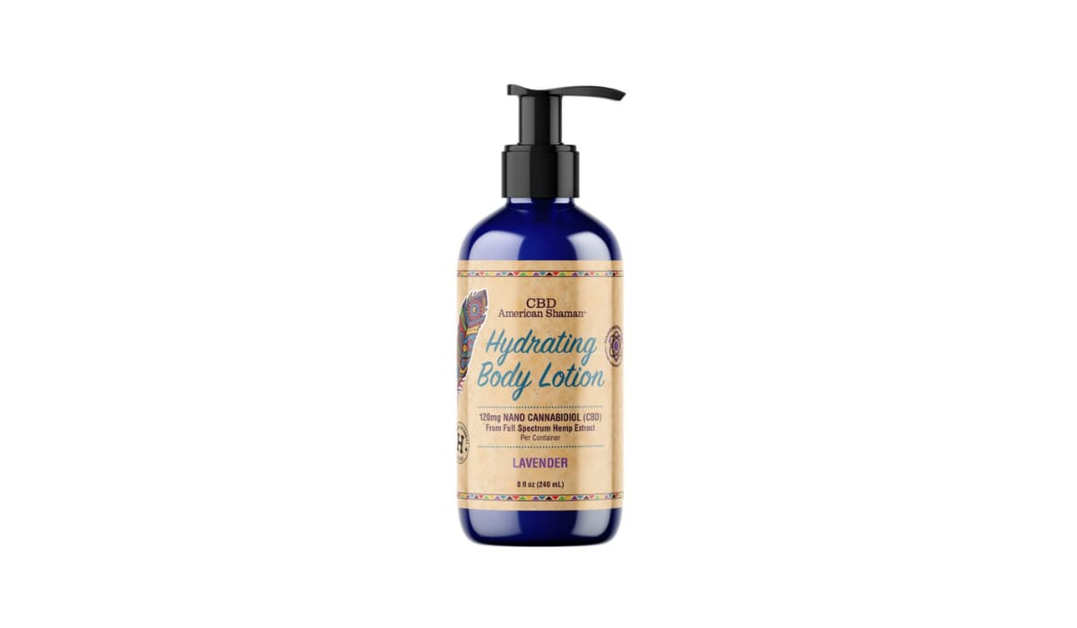  American Shaman Hydrating CBD body lotion