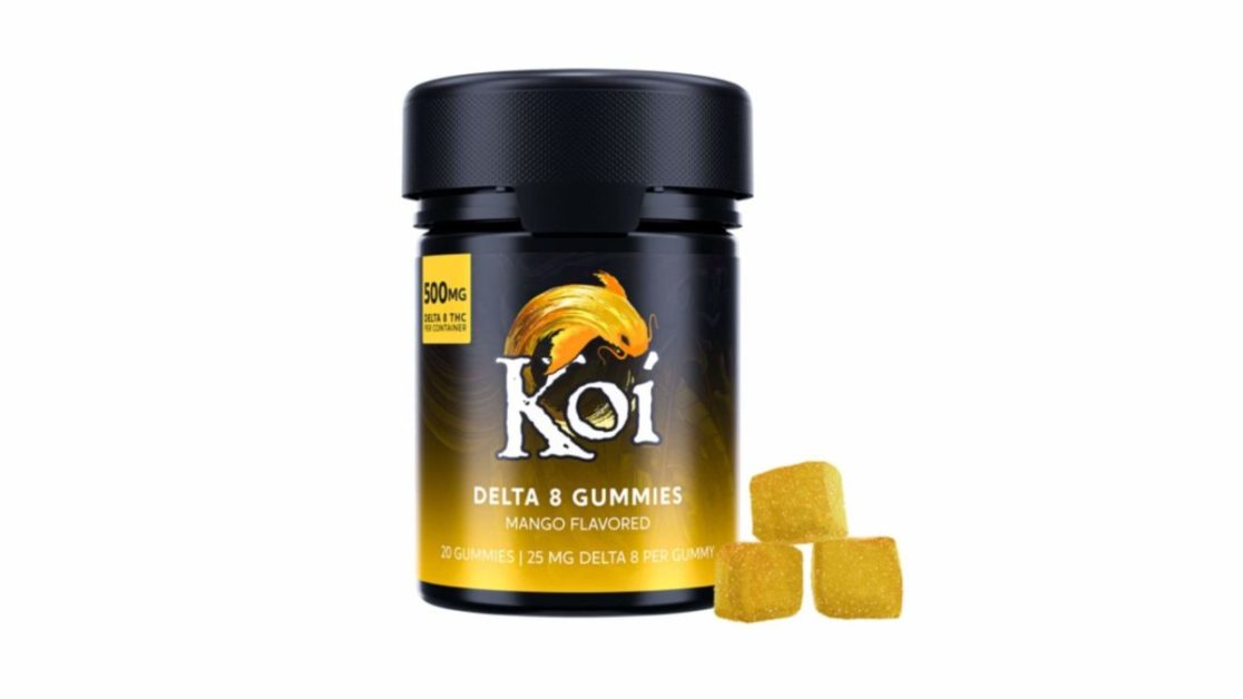 Koi Delta 8 Gummies Mango flavor