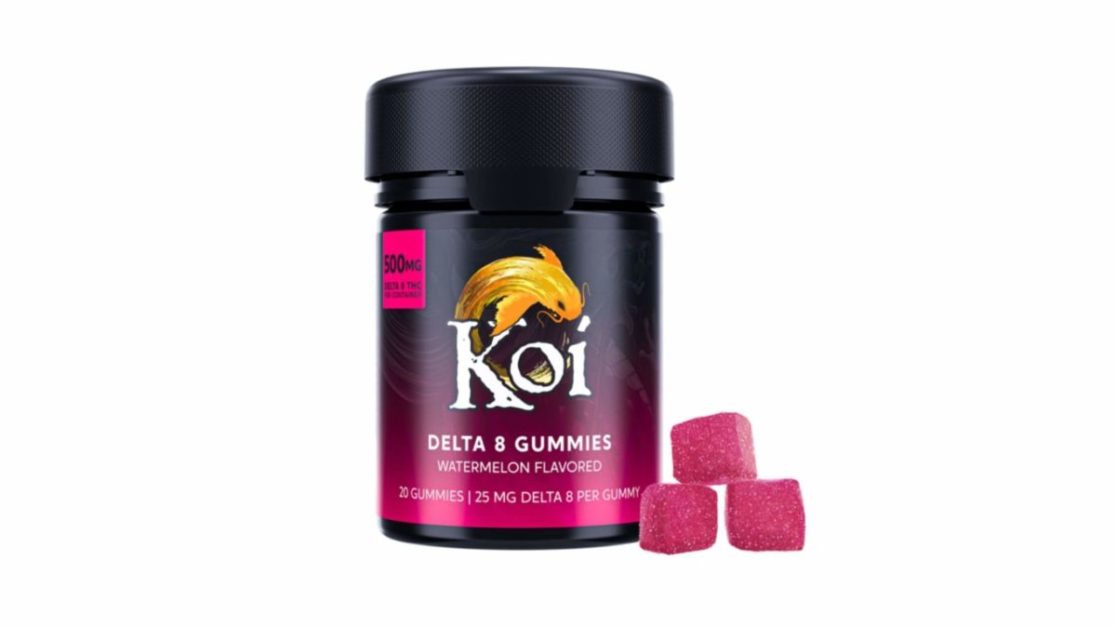 Koi Delta 8 Gummies Watermelon flavor