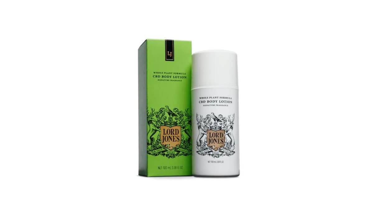 Lord Jone's signature CBD body lotion